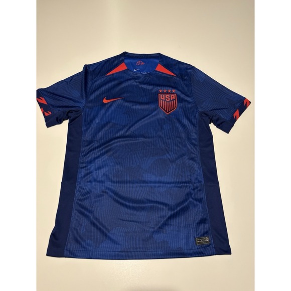 Nike USWNT 2023/24 Away Soccer Jersey Womens Size M DR4000-406 Blue - Picture 1 of 5